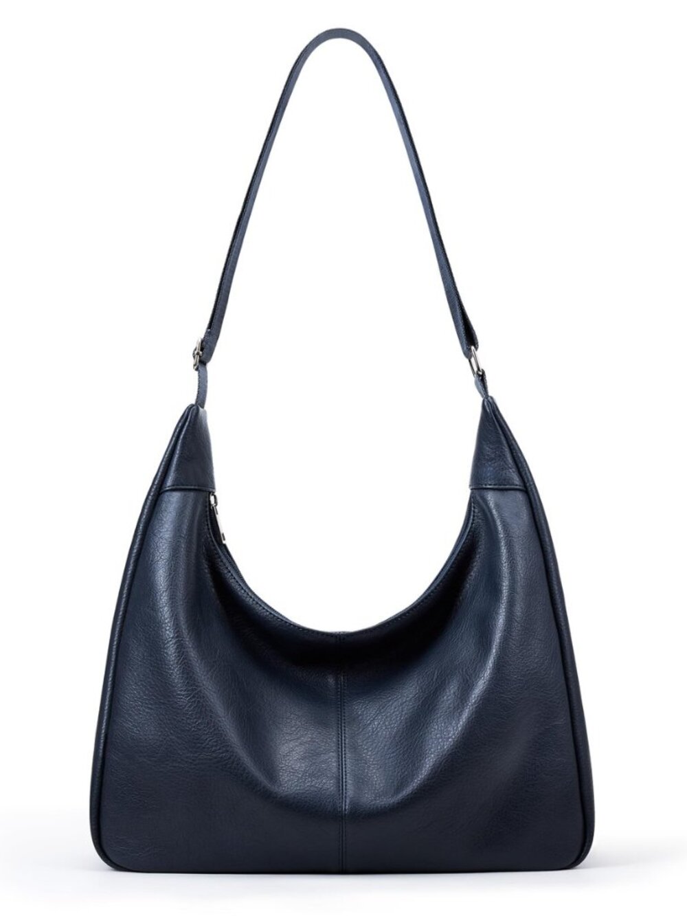 WLLWOO Vegan Leather Slouchy Hobo Bag Women Casual Soft Tote Handbag Vintage